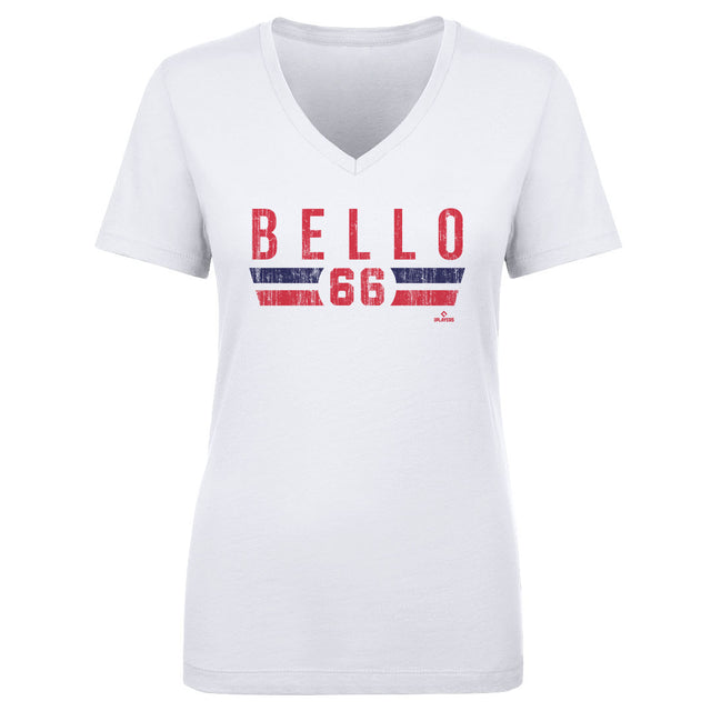 Brayan Bello Women's V-Neck T-Shirt | 500 LEVEL
