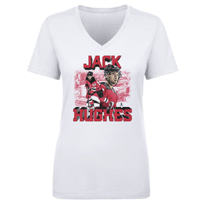 Jack Hughes Women's V-Neck T-Shirt | 500 LEVEL