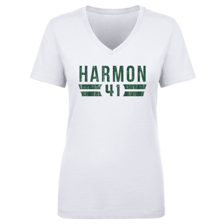 Derrick Harmon Women's V-Neck T-Shirt | 500 LEVEL
