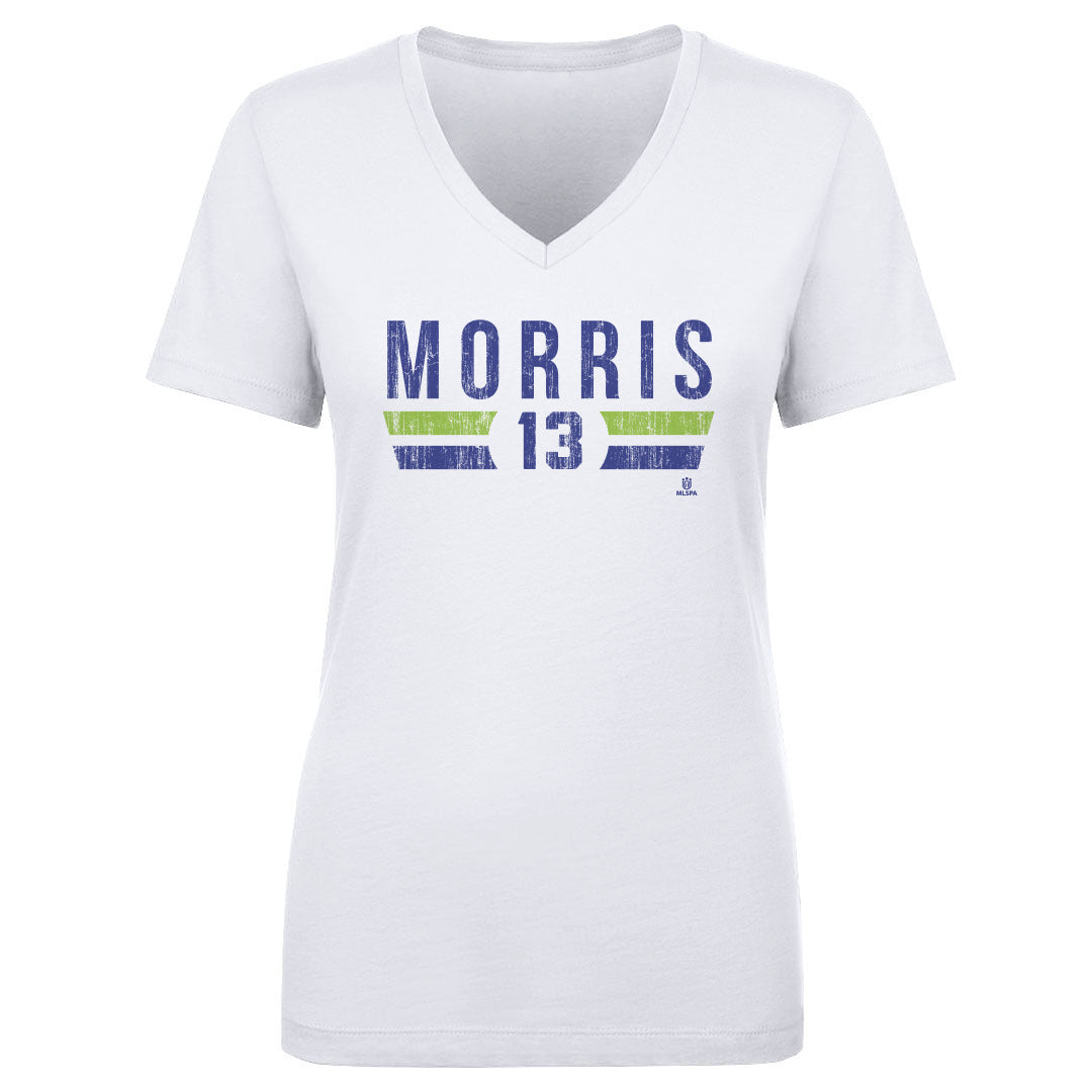 Jordan Morris Women&#39;s V-Neck T-Shirt | 500 LEVEL