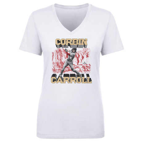 Corbin Carroll Women's V-Neck T-Shirt | 500 LEVEL