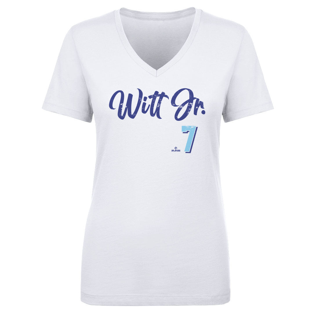 Bobby Witt Jr. Women's V-Neck T-Shirt | 500 LEVEL