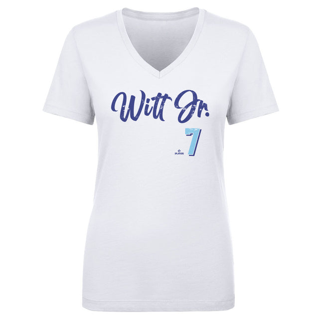 Bobby Witt Jr. Women's V-Neck T-Shirt | 500 LEVEL