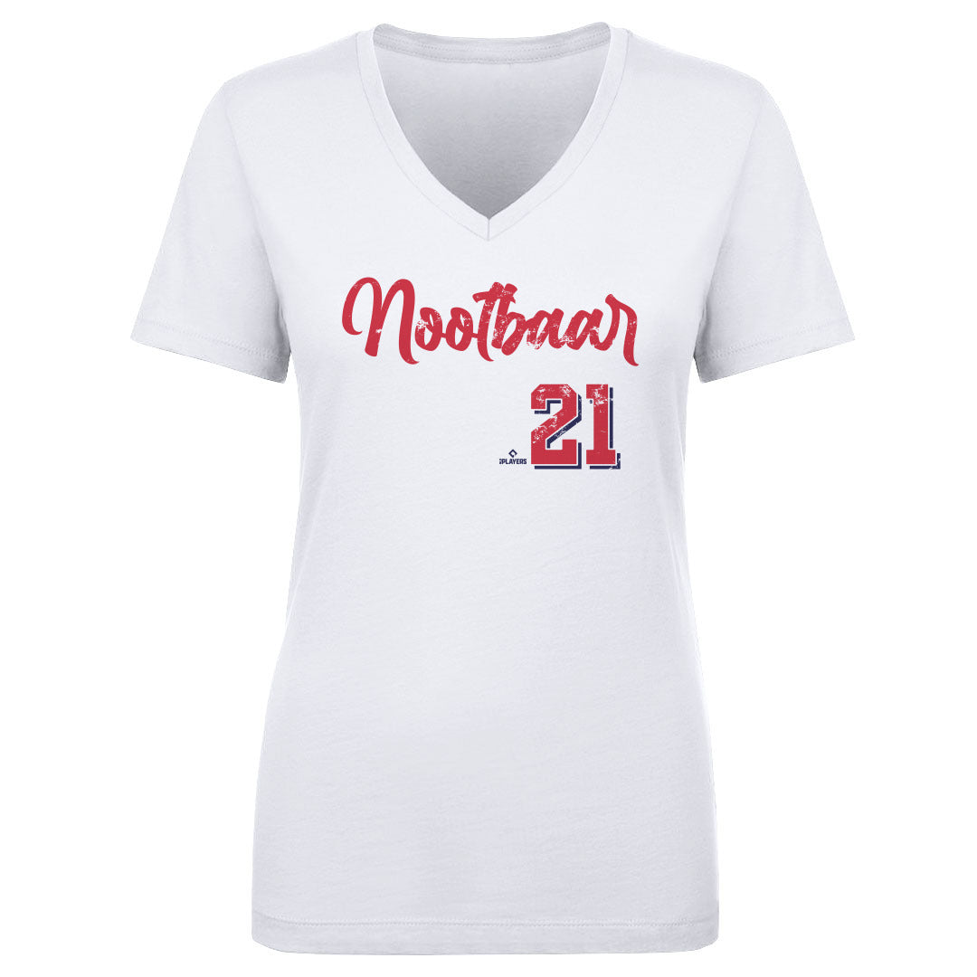 Lars Nootbaar Women's V-Neck T-Shirt | 500 LEVEL