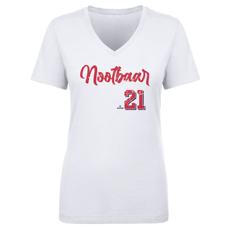 Lars Nootbaar Women's V-Neck T-Shirt | 500 LEVEL