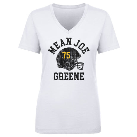 Mean Joe Greene Women's V-Neck T-Shirt | 500 LEVEL