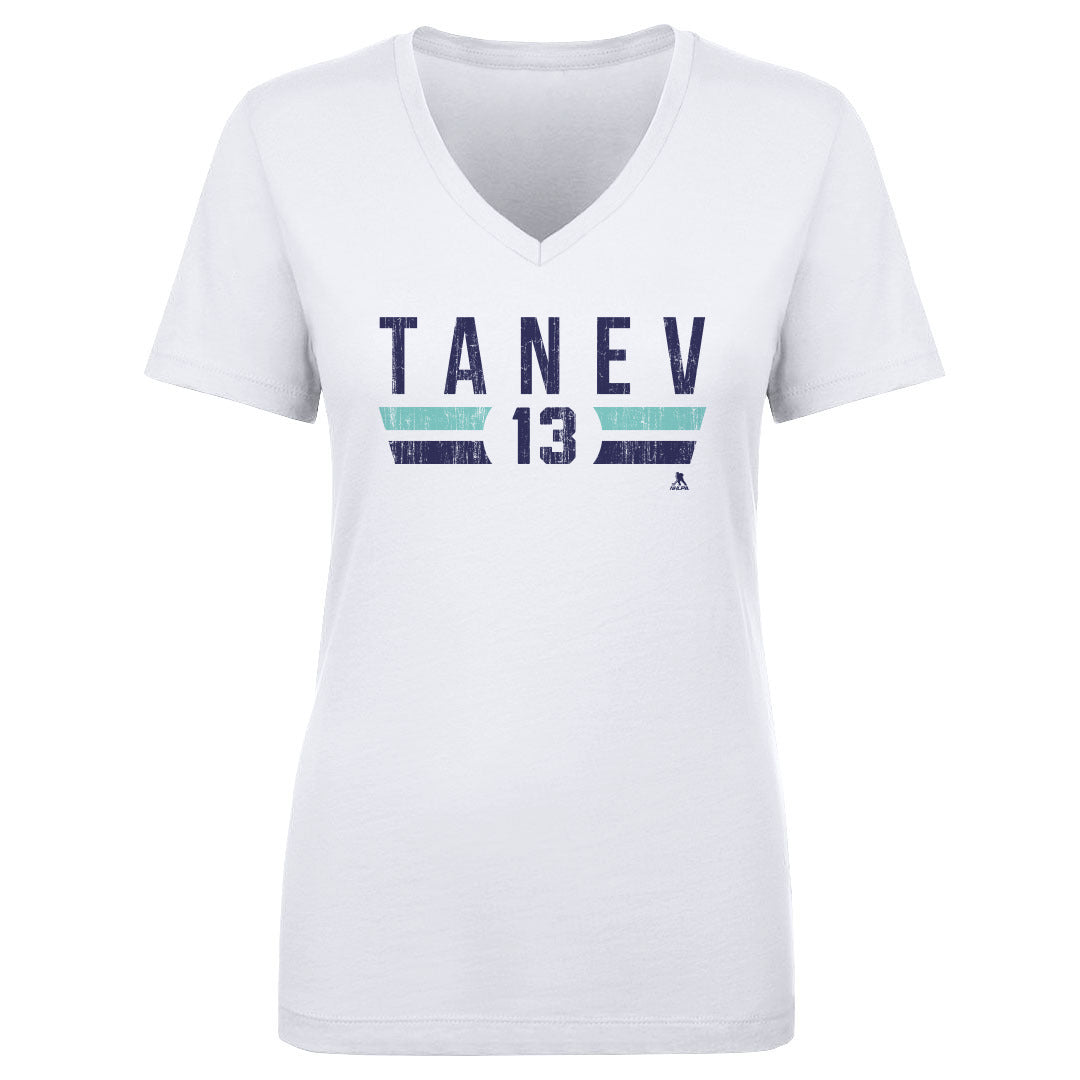 Brandon Tanev Women&#39;s V-Neck T-Shirt | 500 LEVEL