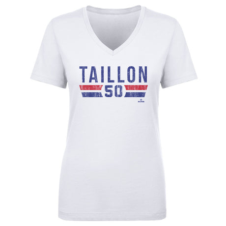 Jameson Taillon Women's V-Neck T-Shirt | 500 LEVEL