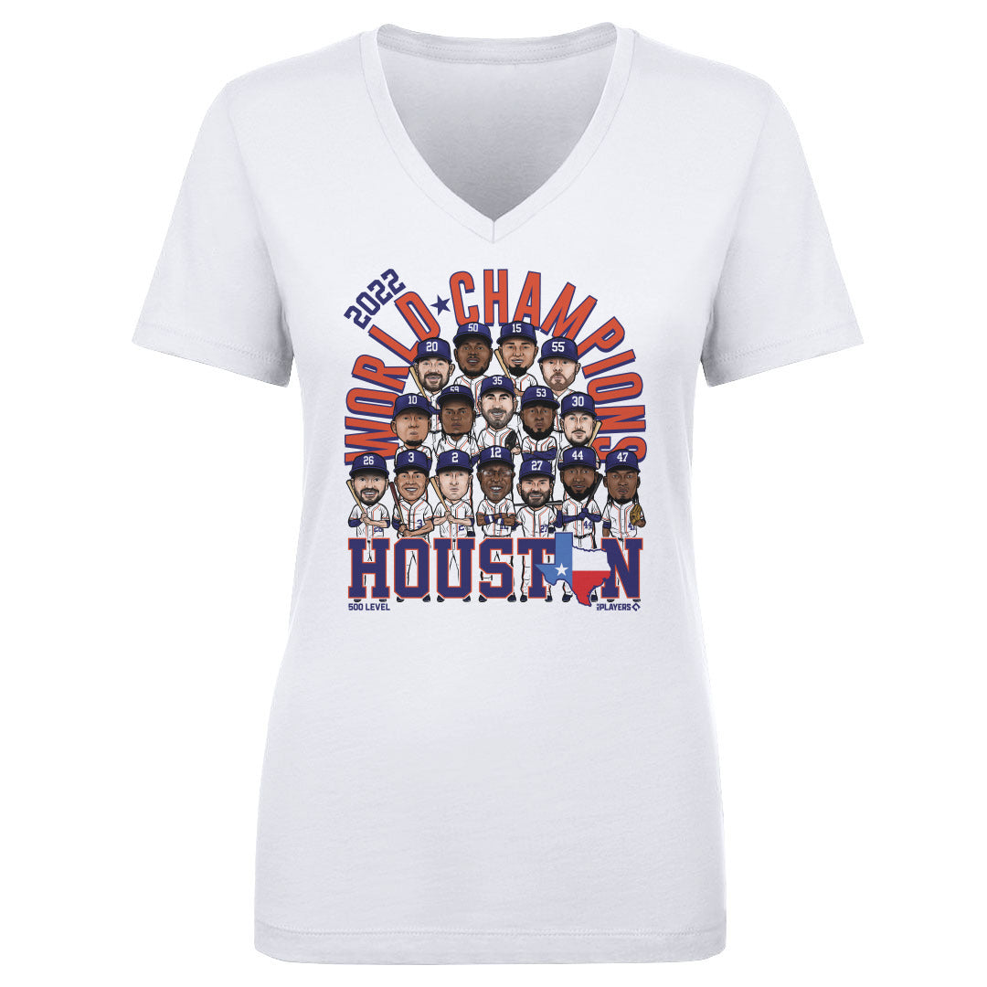 Houston Women&#39;s V-Neck T-Shirt | 500 LEVEL