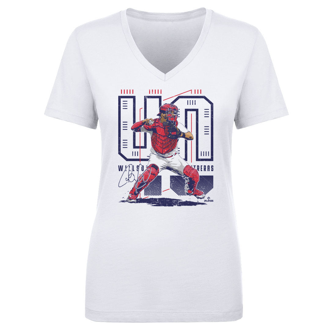 Willson Contreras Women's V-Neck T-Shirt | 500 LEVEL
