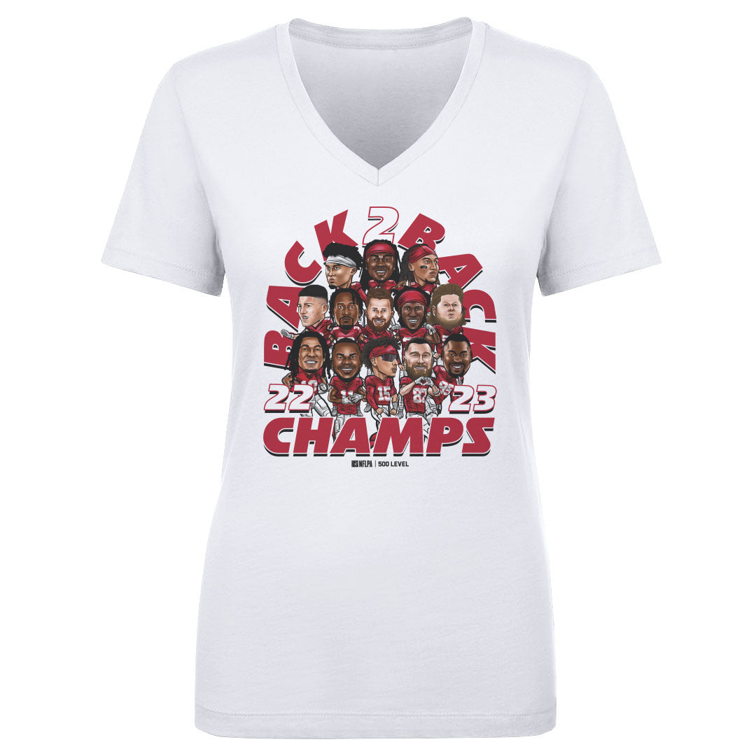 Kansas City Women's V-Neck T-Shirt | 500 LEVEL