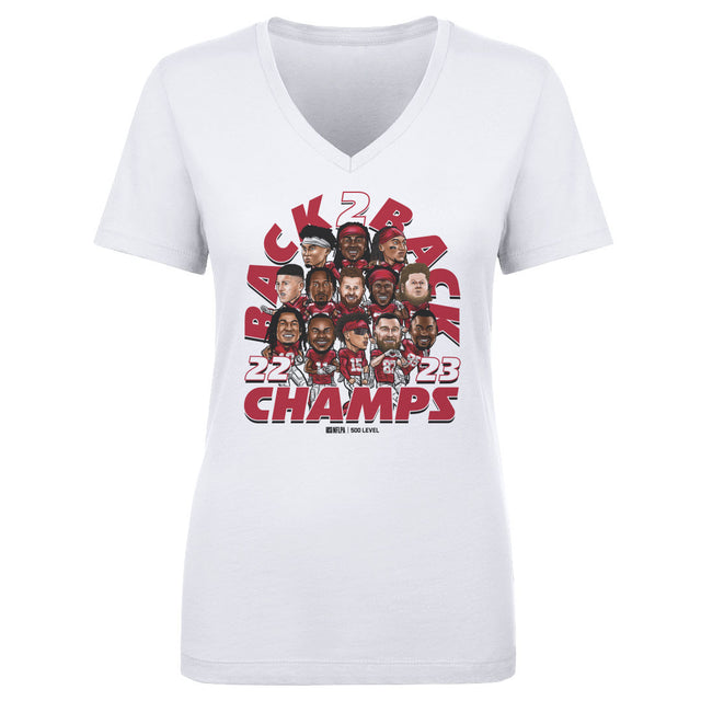 Kansas City Women's V-Neck T-Shirt | 500 LEVEL