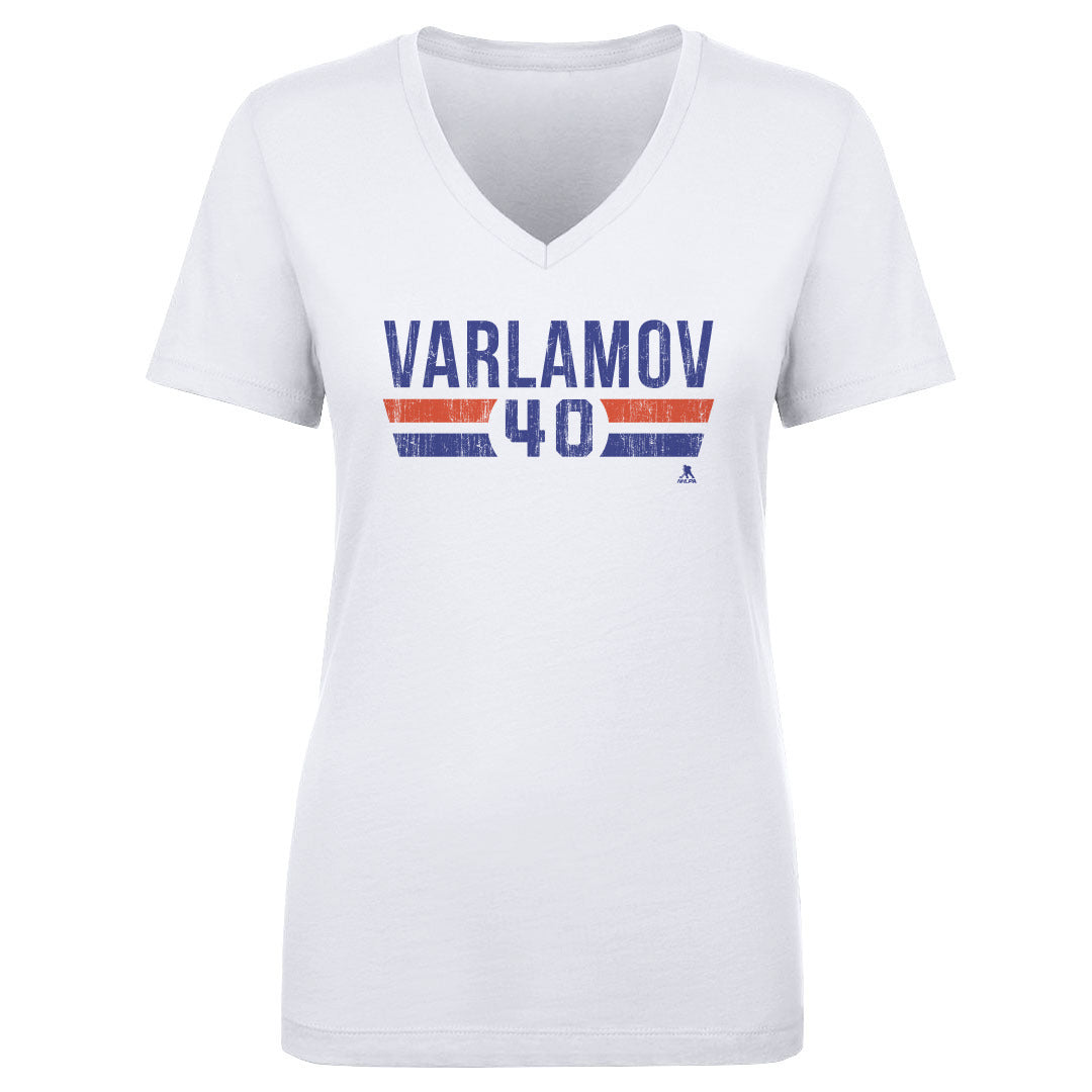 Semyon Varlamov Women's V-Neck T-Shirt | 500 LEVEL