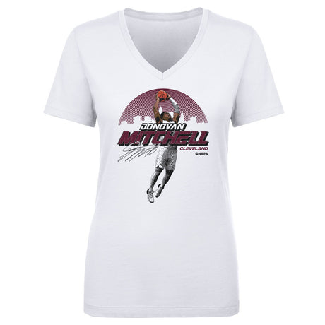 Donovan Mitchell Women's V-Neck T-Shirt | 500 LEVEL