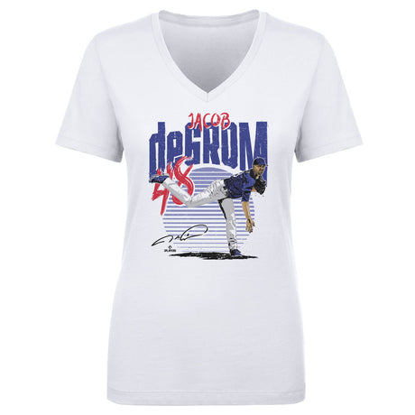 Jacob deGrom Women's V-Neck T-Shirt | 500 LEVEL