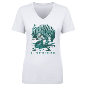 Travis Etienne Women's V-Neck T-Shirt | 500 LEVEL