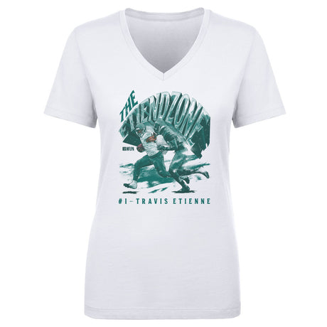 Travis Etienne Women's V-Neck T-Shirt | 500 LEVEL