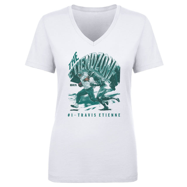 Travis Etienne Women's V-Neck T-Shirt | 500 LEVEL