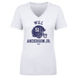 Will Anderson Jr. Women's V-Neck T-Shirt | 500 LEVEL