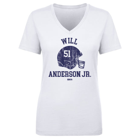 Will Anderson Jr. Women's V-Neck T-Shirt | 500 LEVEL