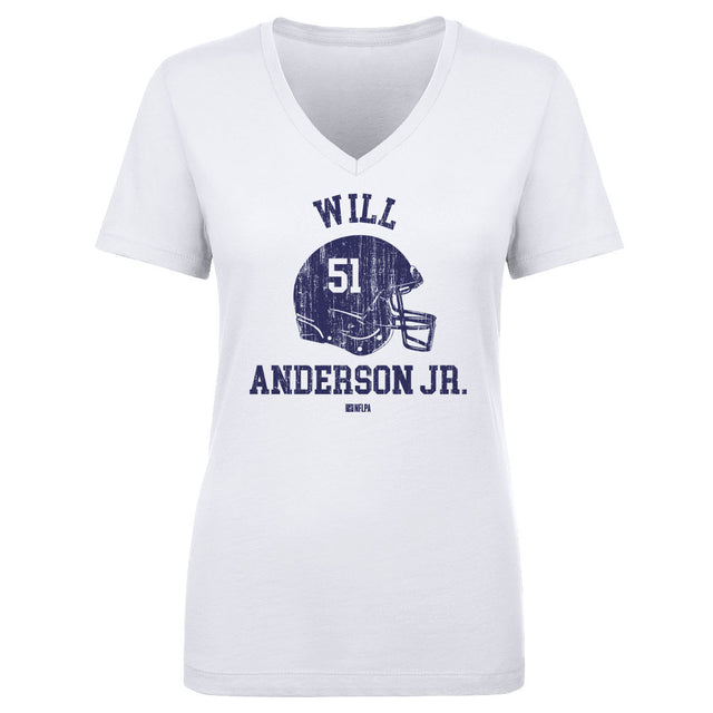 Will Anderson Jr. Women's V-Neck T-Shirt | 500 LEVEL