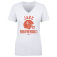 Jake Browning Women's V-Neck T-Shirt | 500 LEVEL