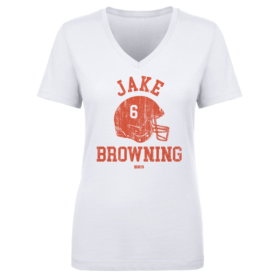 Jake Browning Women's V-Neck T-Shirt | 500 LEVEL