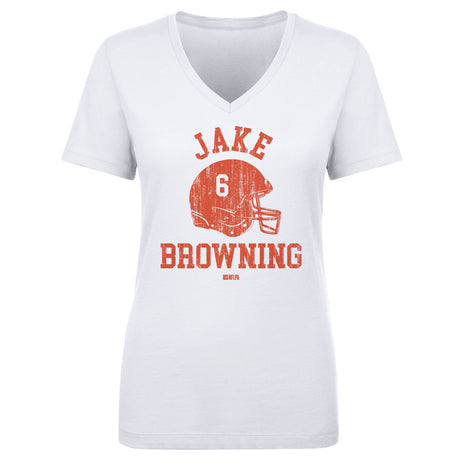 Jake Browning Women's V-Neck T-Shirt | 500 LEVEL