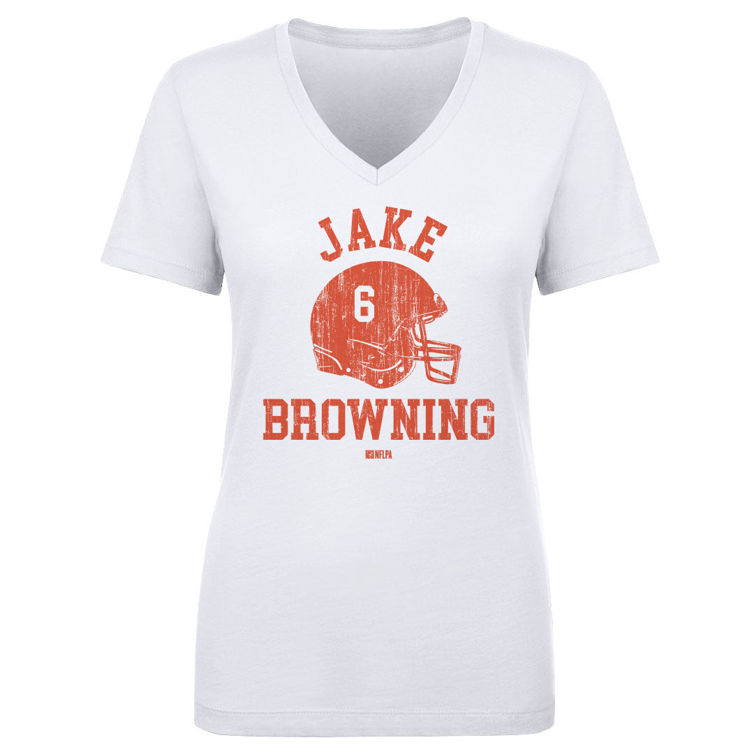 Jake Browning Women&#39;s V-Neck T-Shirt | 500 LEVEL