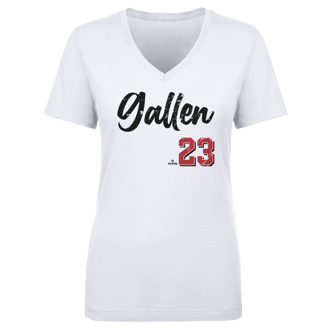 Zac Gallen Women's V-Neck T-Shirt | 500 LEVEL