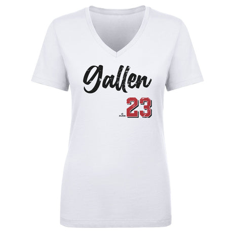 Zac Gallen Women's V-Neck T-Shirt | 500 LEVEL