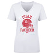 Isiah Pacheco Women's V-Neck T-Shirt | 500 LEVEL