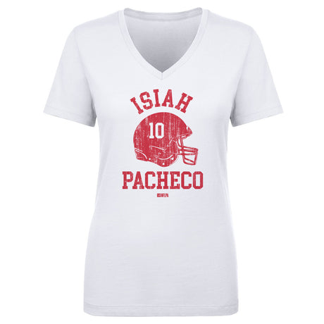 Isiah Pacheco Women's V-Neck T-Shirt | 500 LEVEL