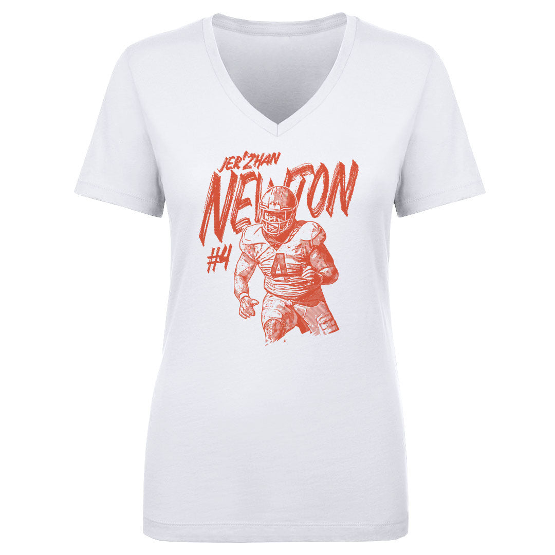 Jer'Zhan Newton Women's V-Neck T-Shirt | 500 LEVEL