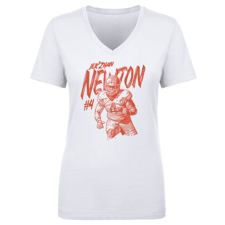 Jer'Zhan Newton Women's V-Neck T-Shirt | 500 LEVEL