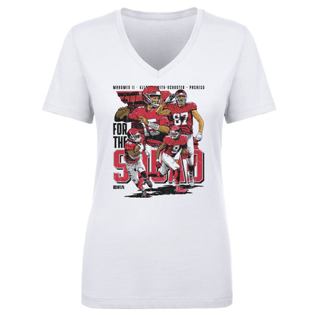 Patrick Mahomes Women's V-Neck T-Shirt | 500 LEVEL