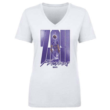 Zay Flowers Women's V-Neck T-Shirt | 500 LEVEL