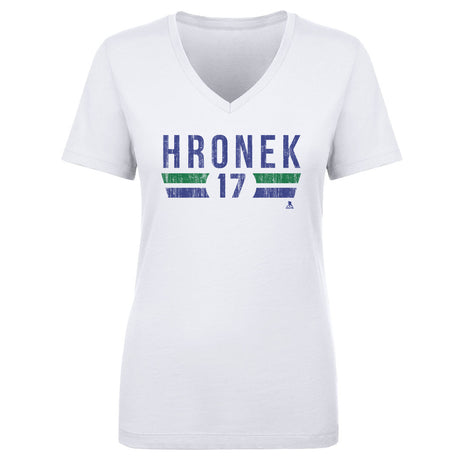 Filip Hronek Women's V-Neck T-Shirt | 500 LEVEL