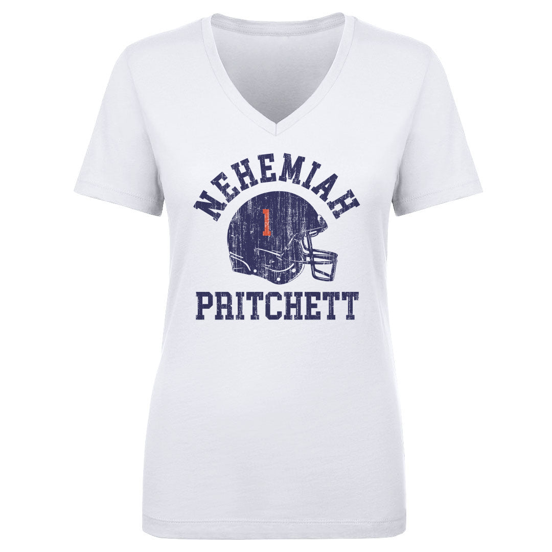 Nehemiah Pritchett Women's V-Neck T-Shirt | 500 LEVEL