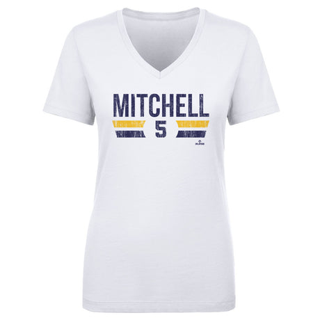 Garrett Mitchell Women's V-Neck T-Shirt | 500 LEVEL