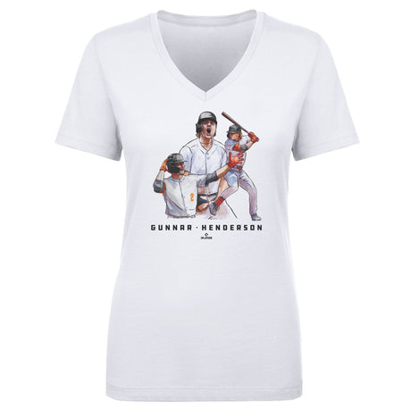 Gunnar Henderson Women's V-Neck T-Shirt | 500 LEVEL