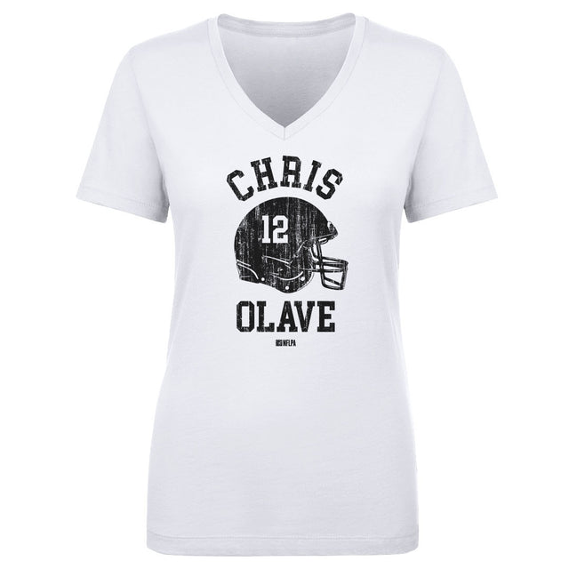 Chris Olave Women's V-Neck T-Shirt | 500 LEVEL