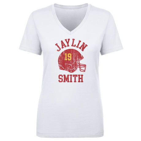 Jaylin Smith Women's V-Neck T-Shirt | 500 LEVEL