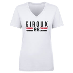 Claude Giroux Women's V-Neck T-Shirt | 500 LEVEL