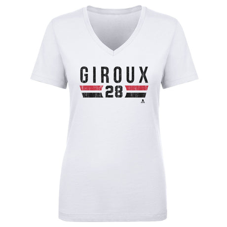 Claude Giroux Women's V-Neck T-Shirt | 500 LEVEL