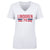 Charlie Lindgren Women's V-Neck T-Shirt | 500 LEVEL