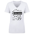 Italy Women's V-Neck T-Shirt | 500 LEVEL