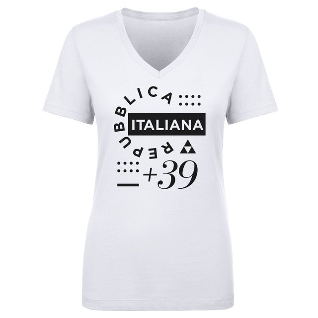 Italy Women's V-Neck T-Shirt | 500 LEVEL