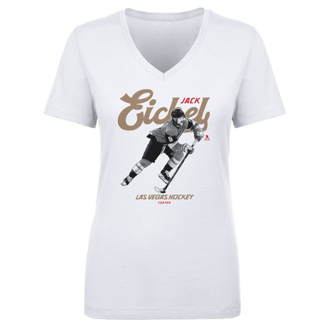 Jack Eichel Women's V-Neck T-Shirt | 500 LEVEL