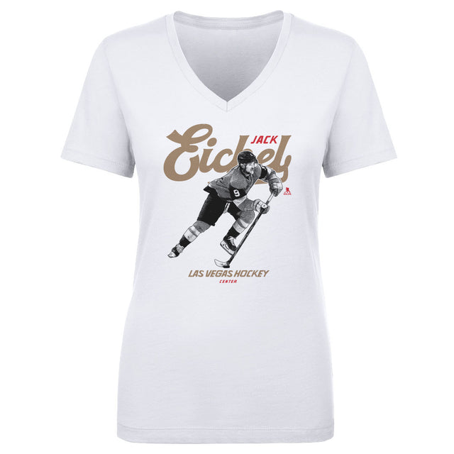 Jack Eichel Women's V-Neck T-Shirt | 500 LEVEL